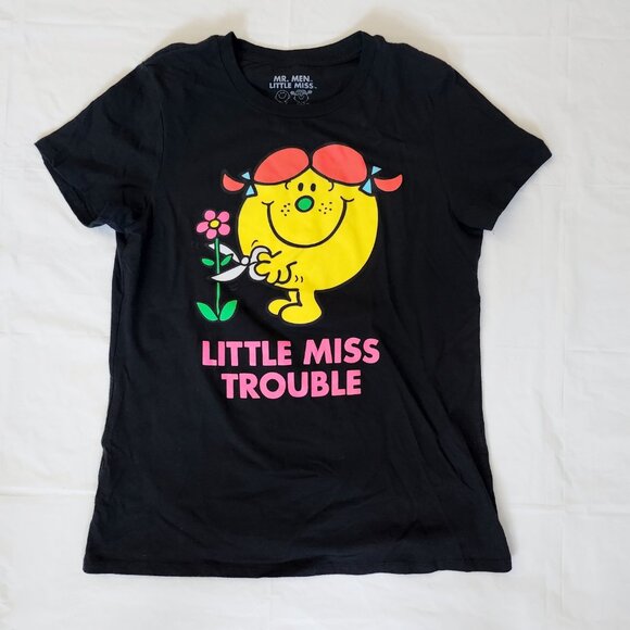Little Miss Trouble Graphic Tee, Med - Picture 2 of 4